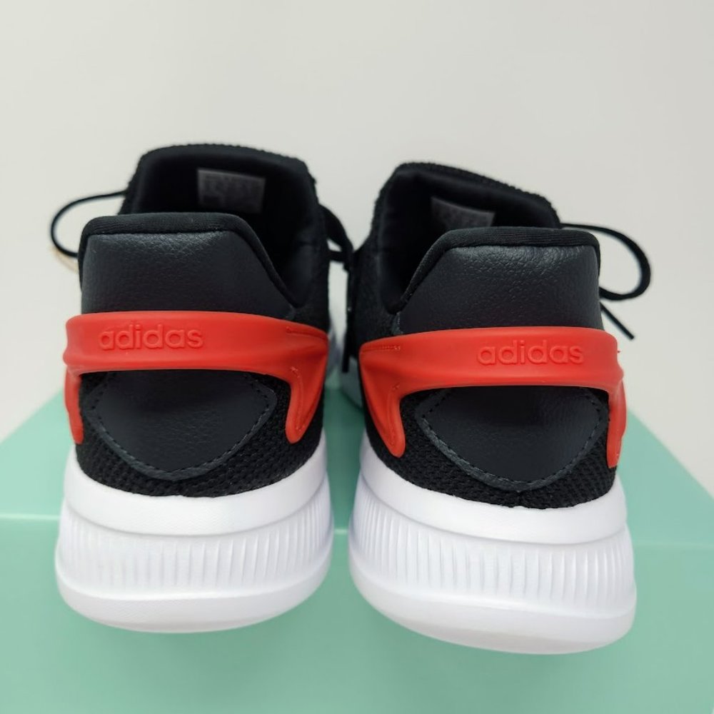 Adidas Lite Racer BYD 2.0, Style GZ8213, Running, New, Black, Red, White, Size 9 - Picture 3 of 8